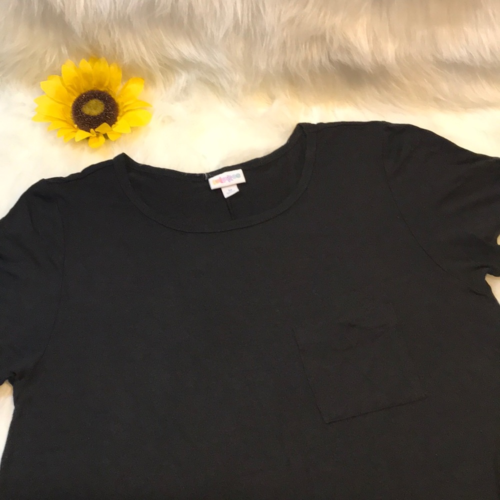 Lularoe Solid Black Carly Medium - image 1